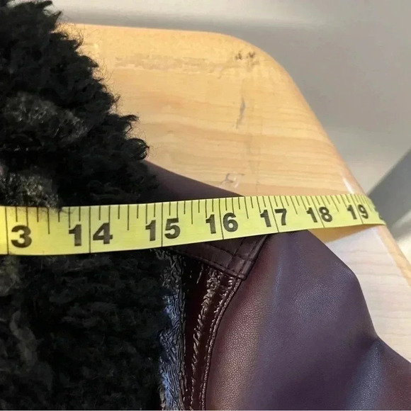 Mark vegan leather jacket women size  Medium - Picture 8 of 13